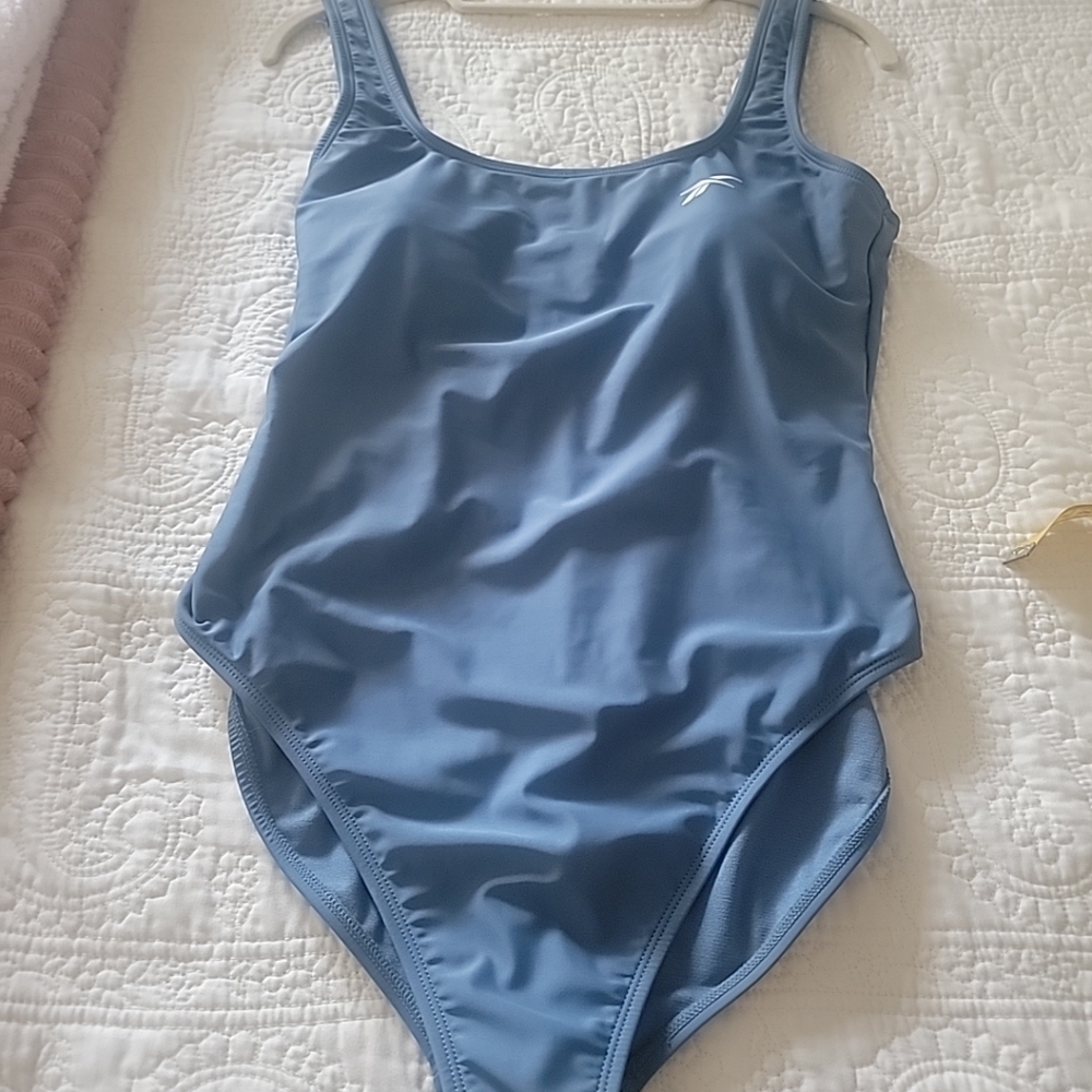 Reebok Blue Women's One Piece Swimsuit. New Without Tags.